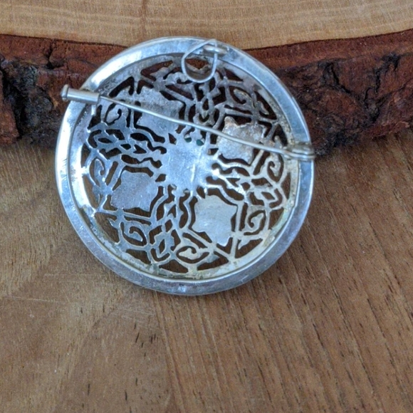 Vintage silver brooch or pendant - Picture 4 of 7